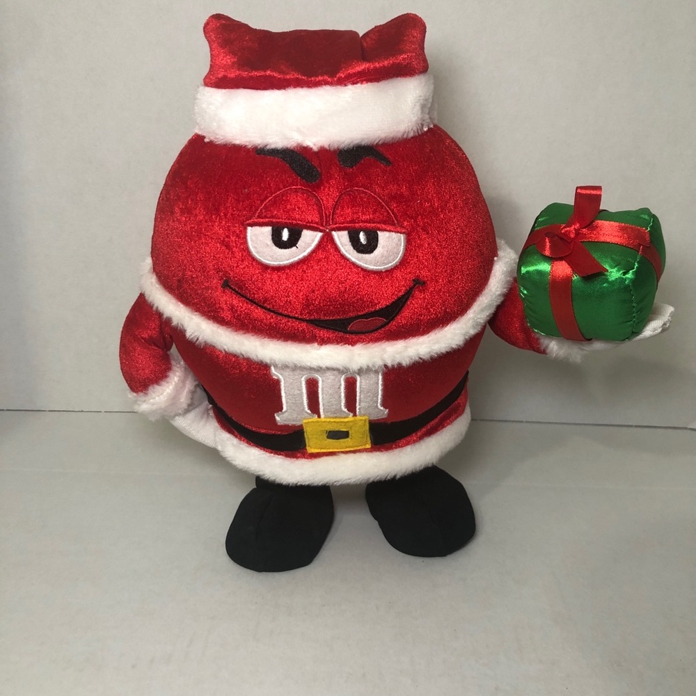 Red M&M Christmas Santa Singing, Dancing, I'm Sexy And I Know It Works(VIDEO)